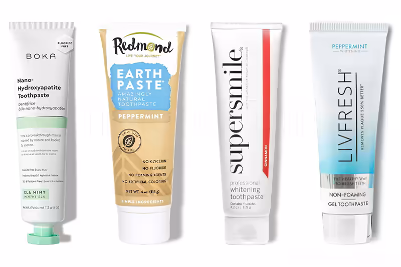 Зубна паста Boka, Redmond, Supersmile, Livfresh
